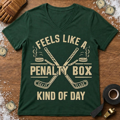 Feels Like A Penalty Box T-Shirt, Funny Hockey Shirt, Hockey Fan Gift, Gameday Shirt
