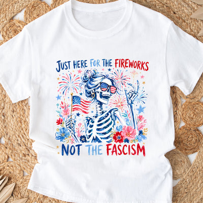 Feminist 4th of July Shirt, Liberal Fireworks Shirt, Gothic Summer Protest Graphic Shirt