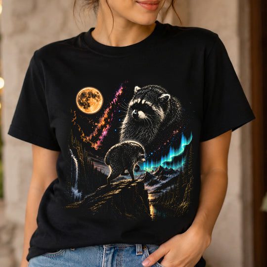 Vintage Jimothy Raccoon Shirt, Seattle Feral Legend Comfort Colors Tee, Retro Moon Animals Graphic Tee, Funny Trash Panda Tee