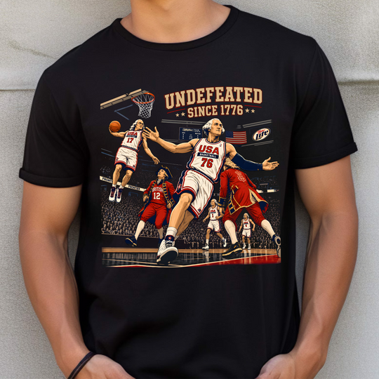 Undefeated America T-shirt, 4th of July Tee, Funny Founding Fathers T-Shirt, USA Meme, Fourth of July Gift, Independence Day