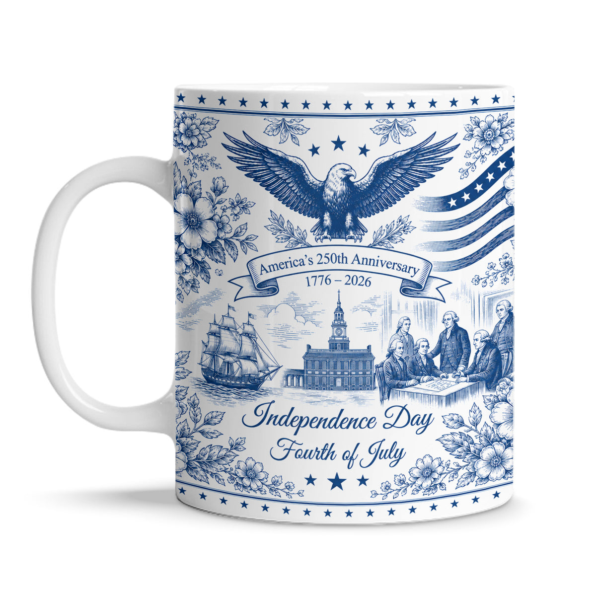 250 Years of Freedom &amp; Pride Mug, Semiquincentennial 1776-2026 Mug, America Independence Day Gift