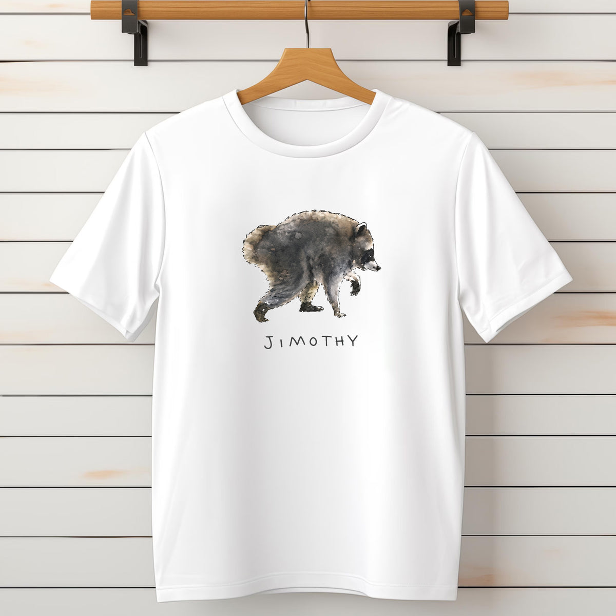 Be a Jimothy Shirt, Funny Raccoon T-Shirt, Trash Panda Shirt, Cute Animal Graphic Shirt, Gift for Animal Lover Gift