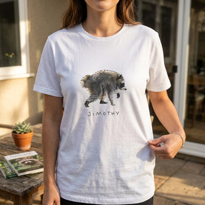 Be a Jimothy Shirt, Funny Raccoon T-Shirt, Trash Panda Shirt, Cute Animal Graphic Shirt, Gift for Animal Lover Gift