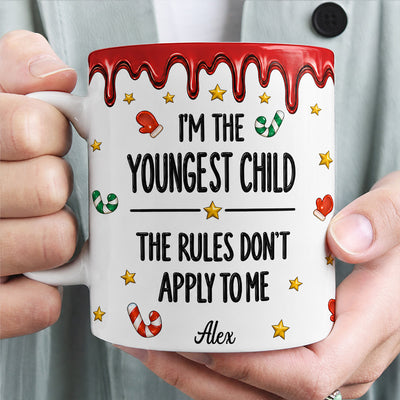 I’m The Child Who Make The Rules - Personalized Mug, Gift For Family, Funny Gift For Kids