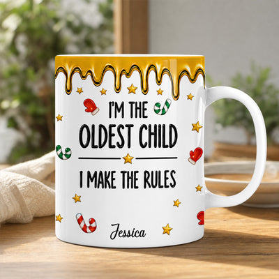 I’m The Child Who Make The Rules - Personalized Mug, Gift For Family, Funny Gift For Kids