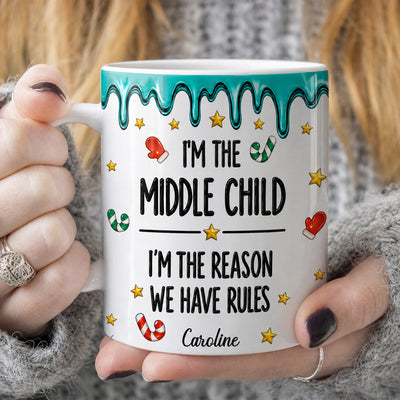 I’m The Child Who Make The Rules - Personalized Mug, Gift For Family, Funny Gift For Kids