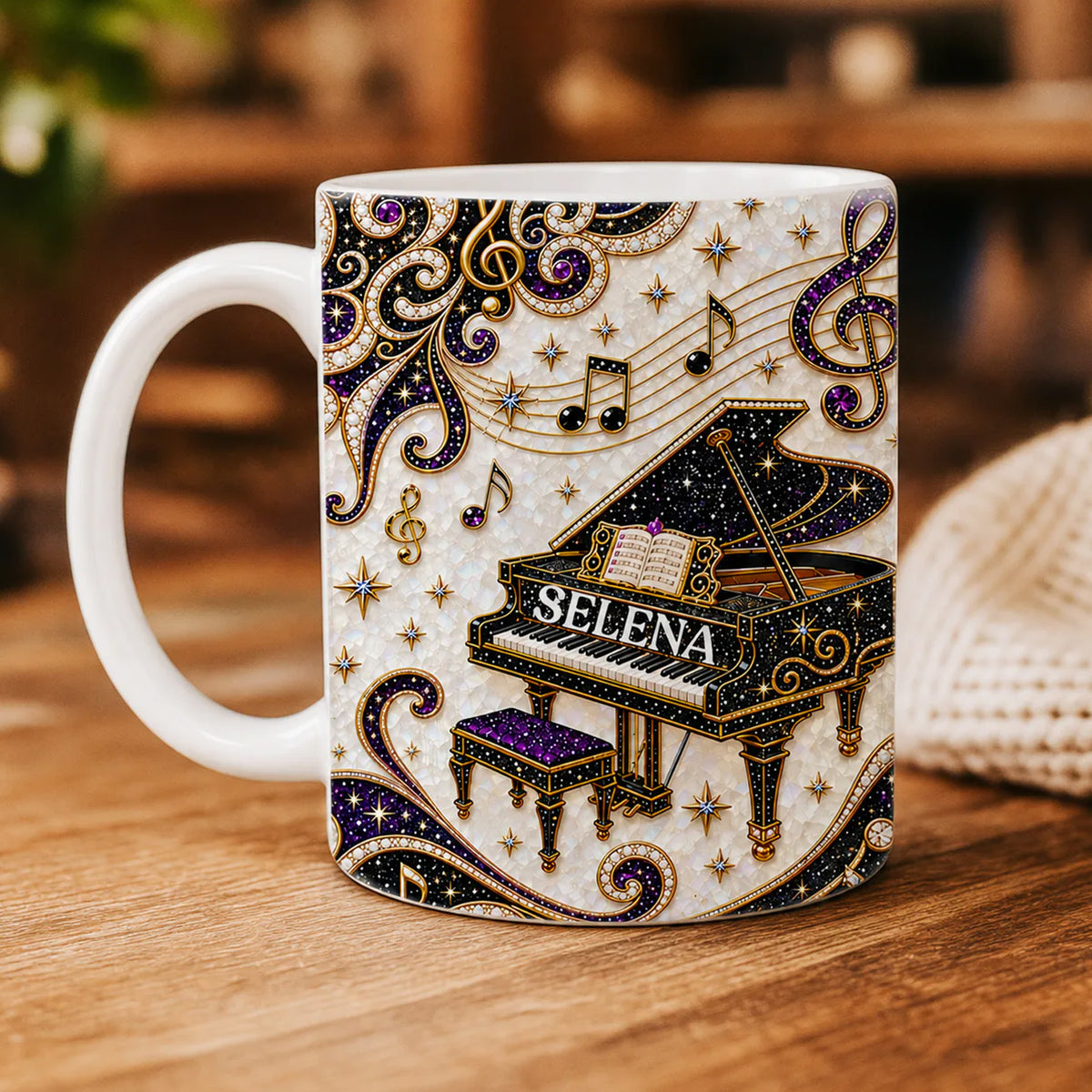 Life Is Better With Music - Personalized Mug, Gift For Music Lovers, Music Mug Gift