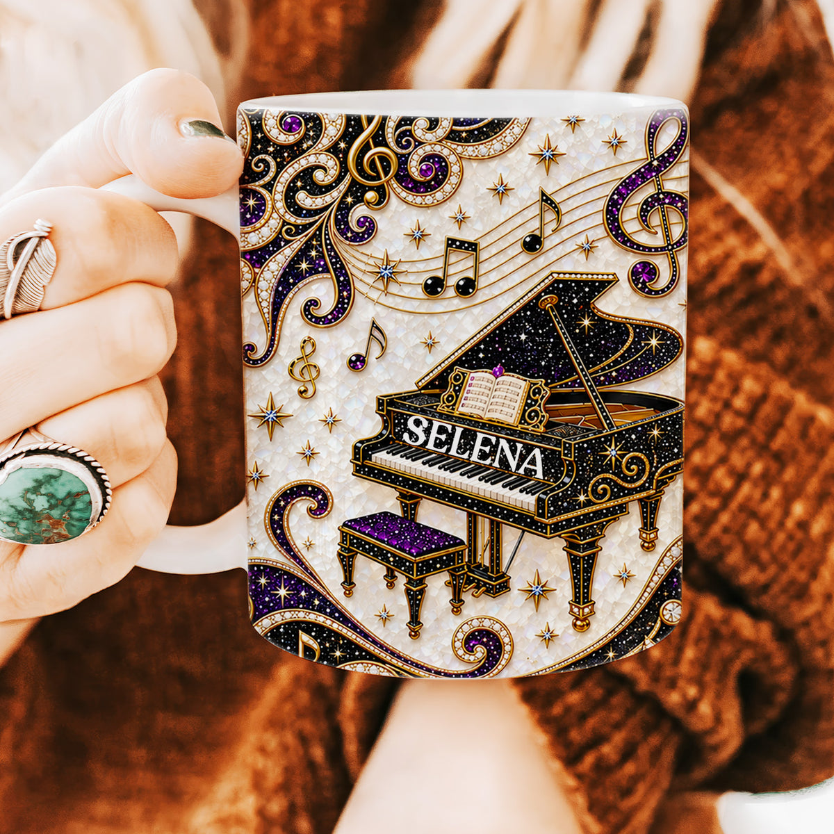 Life Is Better With Music - Personalized Mug, Gift For Music Lovers, Music Mug Gift