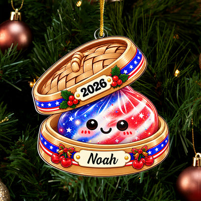 Making Spirits Bright Together - Personalized Ornament, Custom Name Squishy Ornament, The Year Of Squishies Ornament
