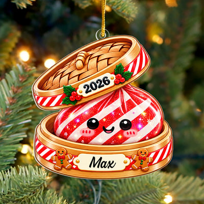 Making Spirits Bright Together - Personalized Ornament, Custom Name Squishy Ornament, The Year Of Squishies Ornament
