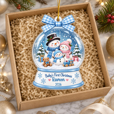 Baby's First Christmas - Personalized Acrylic Ornament