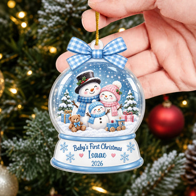 Baby's First Christmas - Personalized Acrylic Ornament