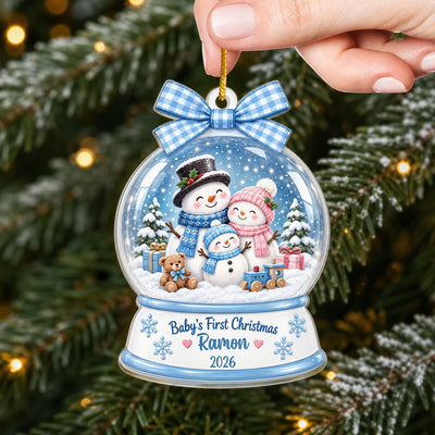 Baby's First Christmas - Personalized Acrylic Ornament