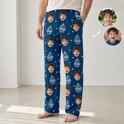 You Are Our Best Mom - Personalized Pajama Pants, Gift For Mom, Dad, Family With Custom Photo Face