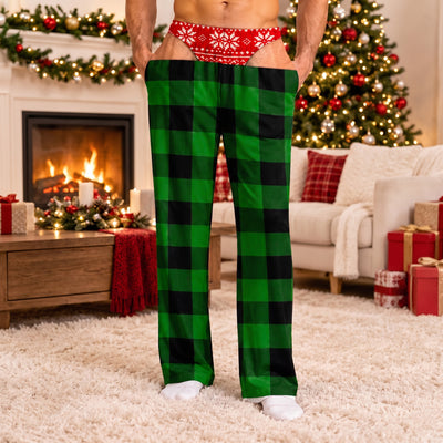 Funny Pants Holiday Edition- Personalized Pajama Pants, Christmas Funny Gift For Men, Husband, Dad