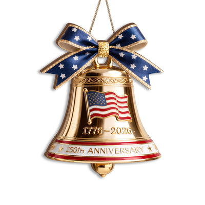 Liberty Bell USA 250th Anniversary Wooden Sign, USA 250th Anniversary Commemorative Gift