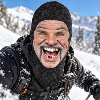 Funny Ski Mask - Personalized Ski Mask, Birthday Gifts For Ski Lover , Powder To The People