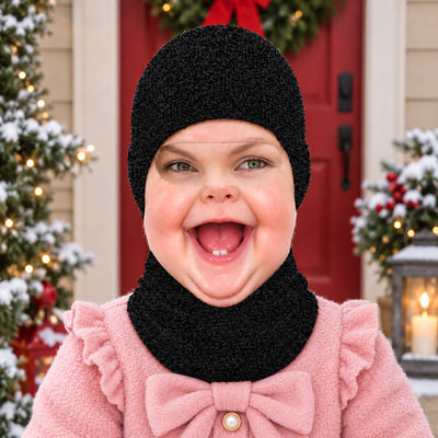 Funny Baby Face - Personalized Ski Mask, Novelty Skiing & Snowboarding Winter Gift