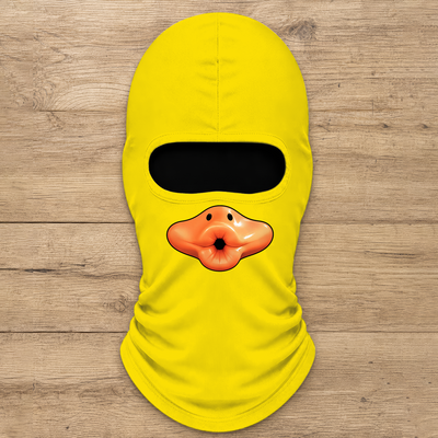 Funny Duck Face Printed Balaclava/Ski Mask