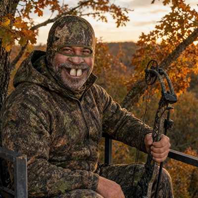 Funny Camo Hunting - Personalized Ski Mask, Funny Gift For Hunting Lovers, Gift For Dad
