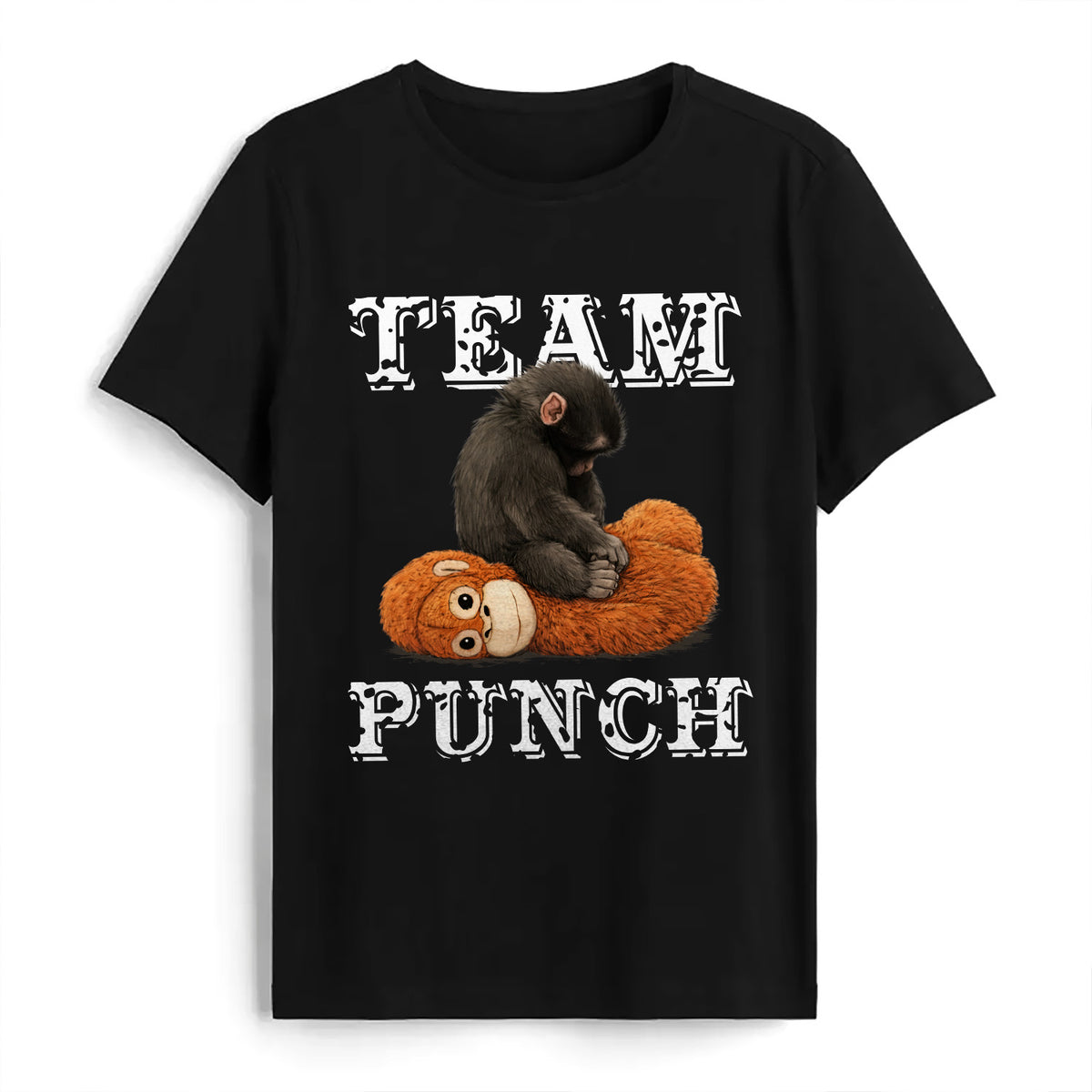 Dear Our Brave Punch Monkey - Personalized T-shirt, Viral Punch Monkey Shirt, Shirt for Animal Lovers