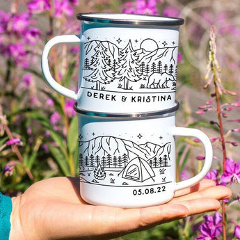 Personalized Camping Mug, Gift Idea For Camper