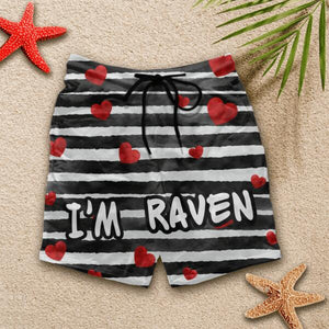 This Beaver Belong To - Valentine Beach Personalized Short