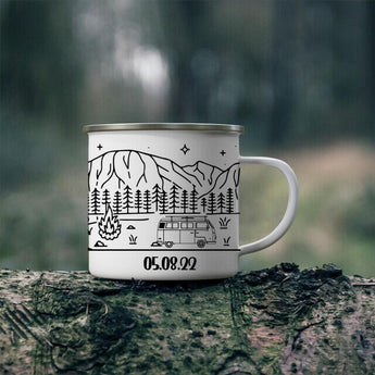 Personalized Camping Mug, Gift Idea For Camper