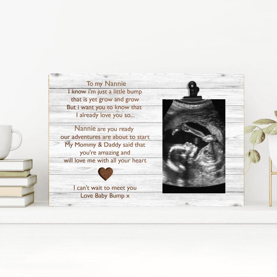Grandparent To Be Mother's Day, Personalized Pregnancy Gift