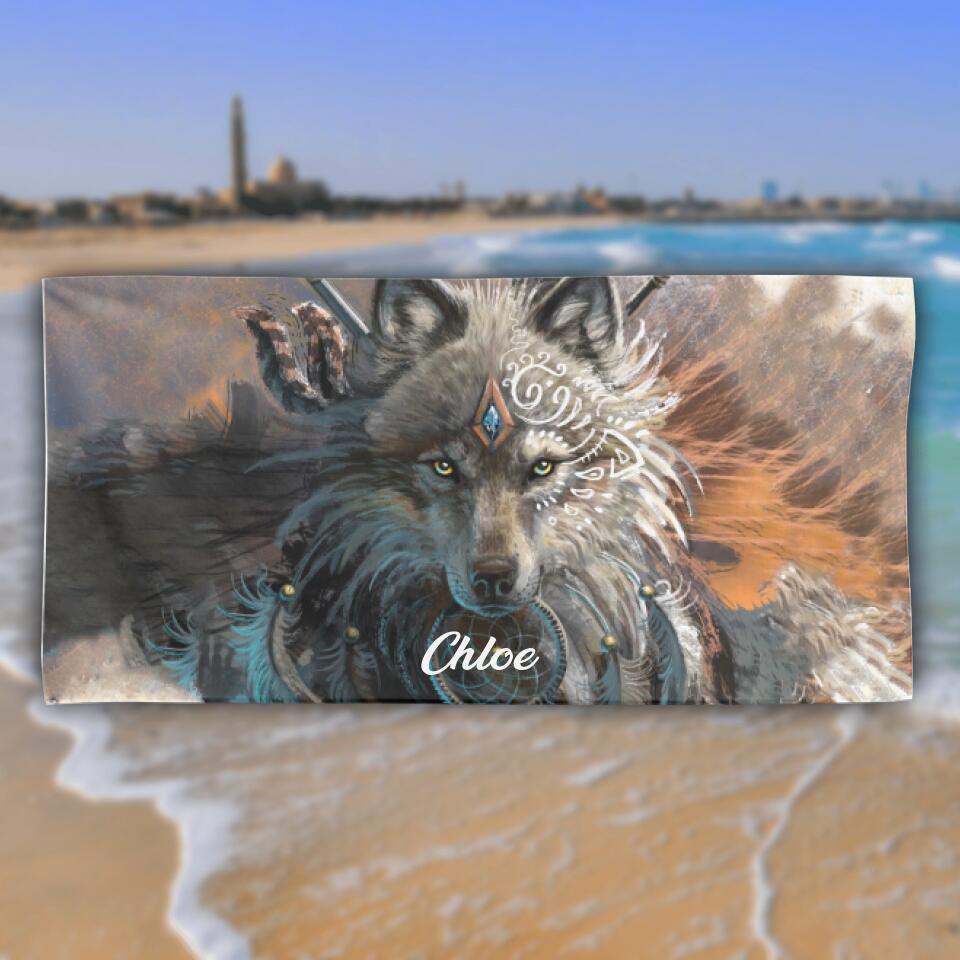 Wolves Beach Towel - 60x30in