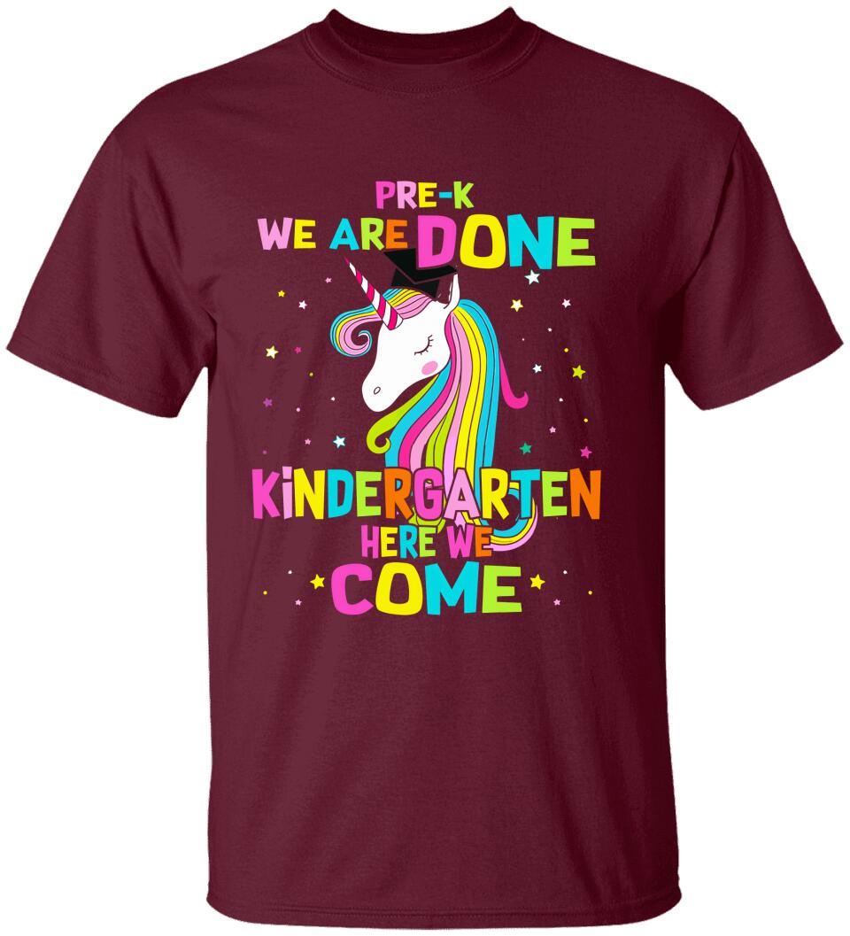 We Are Done Shirt, Back To School Shirt, Middle School T-shirt