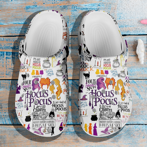 Hocus Pocus Shoes, Halloween Clog, Gift For Halloween