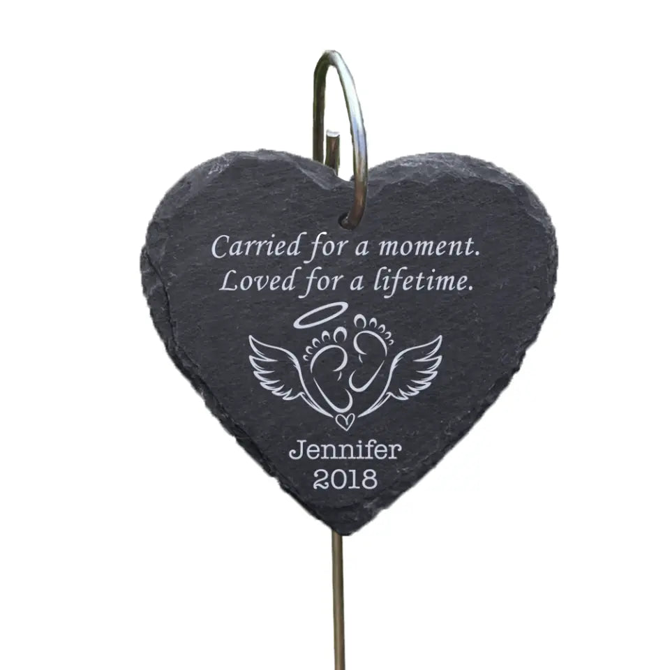 Baby Remembrance Stone Infant Loss - Personalized Garden Slate