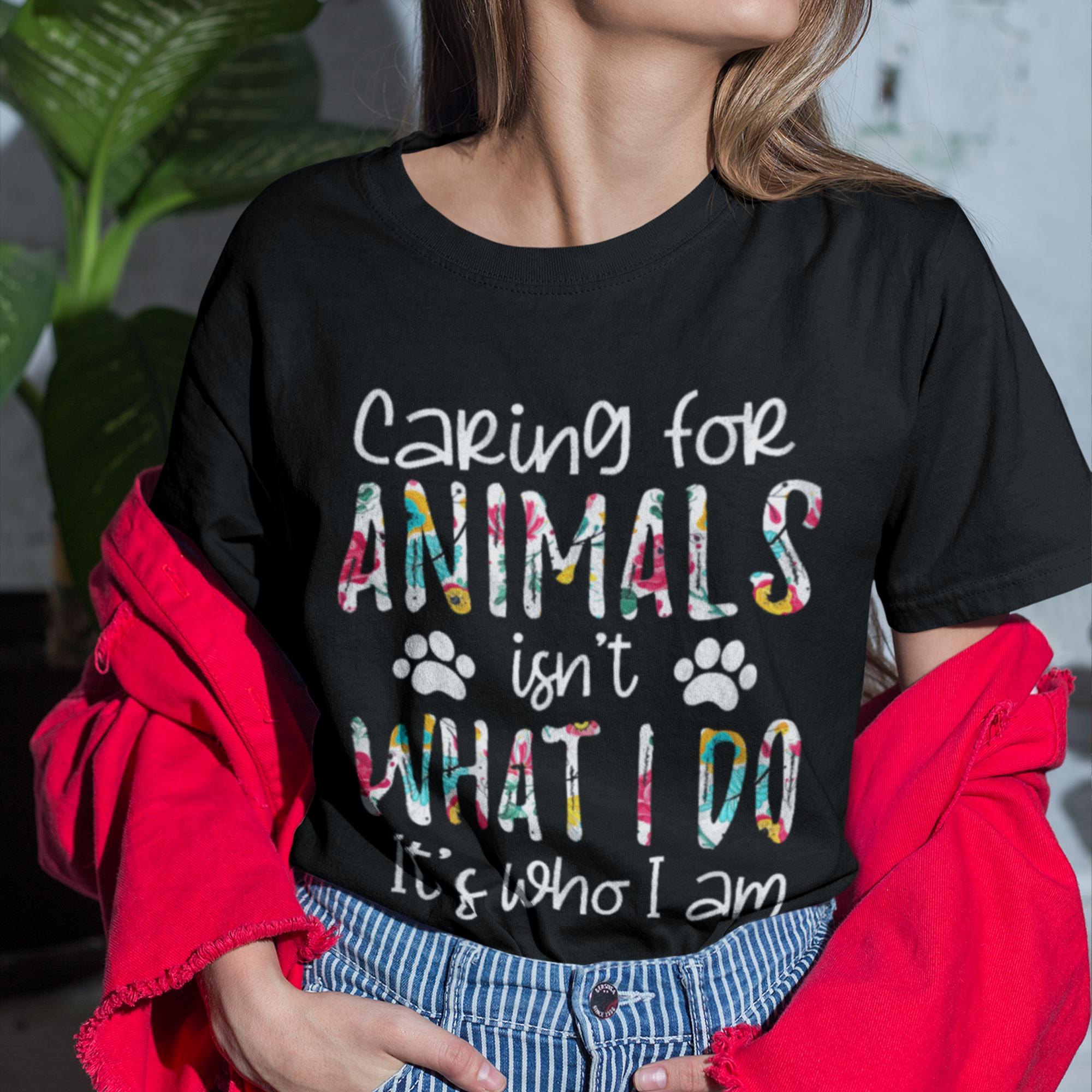 Caring for animals isn't what i do t-shirt, Animal lover shirt, animal lover gift, dog mom gift, dog lover shirt, animal lovers shirt