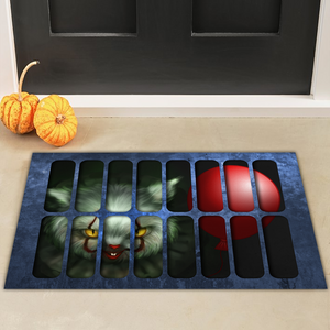 Funny Cat IT Halloween Style 1 - Doormat
