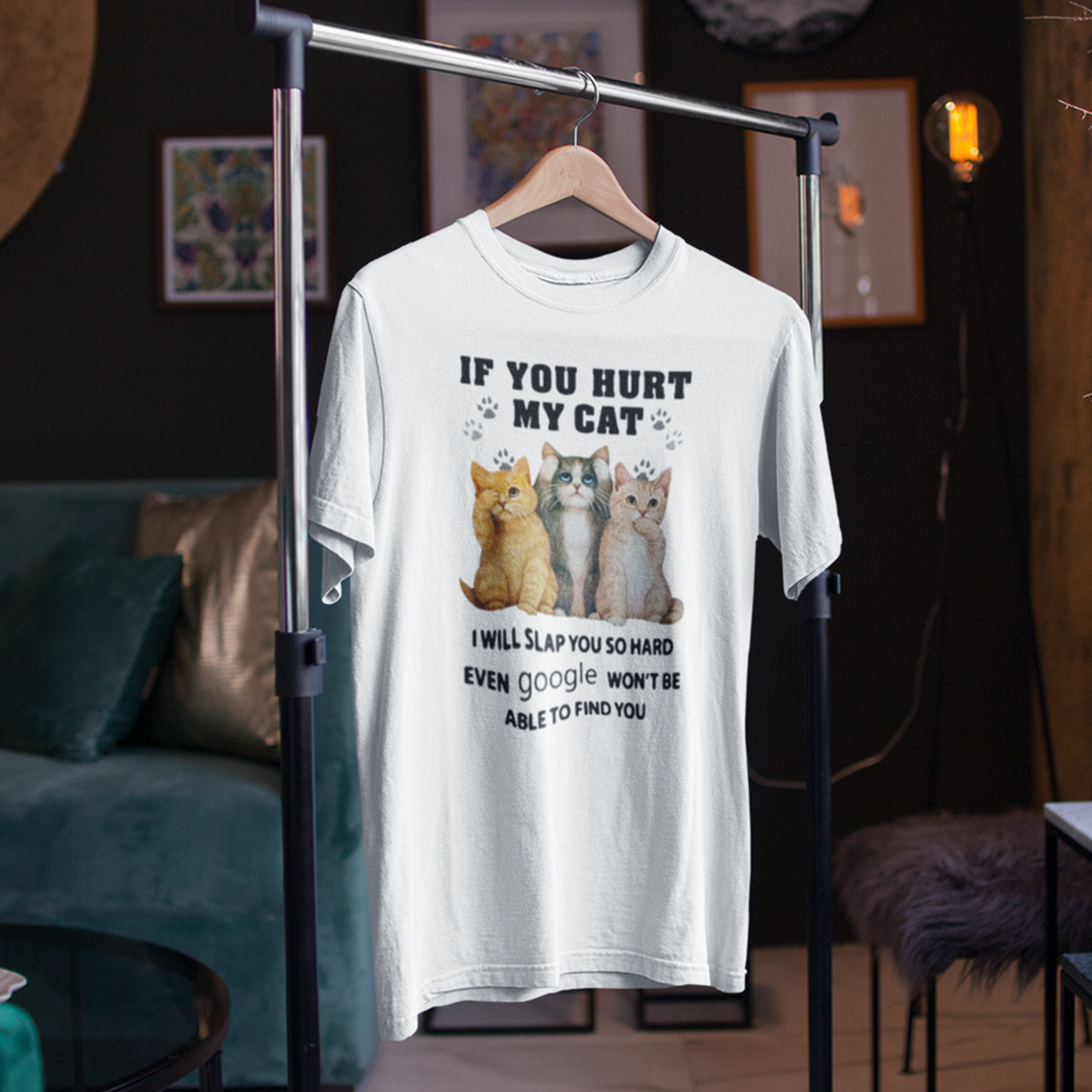 If You Hurt My Cat Shirt, Funny Cat Shirt, TShirt for Cat Lovers, Cat T-Shirt