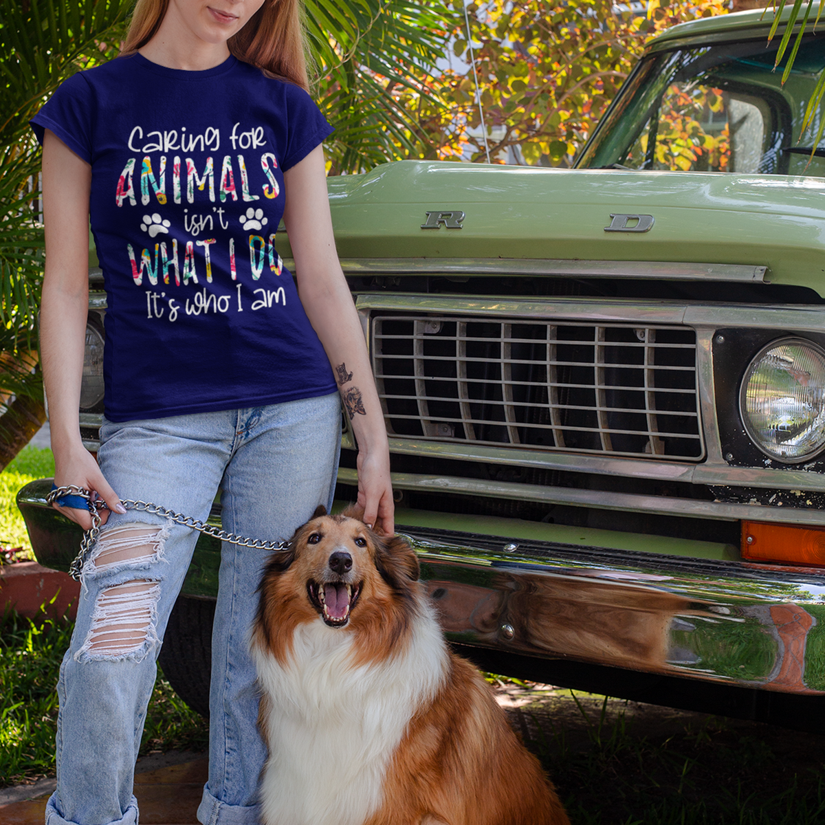 Caring for animals isn't what i do t-shirt, Animal lover shirt, animal lover gift, dog mom gift, dog lover shirt, animal lovers shirt