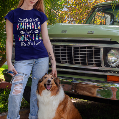 Caring for animals isn't what i do t-shirt, Animal lover shirt, animal lover gift, dog mom gift, dog lover shirt, animal lovers shirt